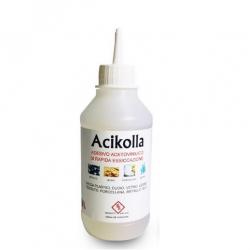 Acikolla adesivo acetovinilico, colla per legno, plastica, tessuto, cuoio, etc 230 ML