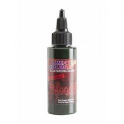 Illustration Colors Bloodline - colore aerografo 5049 VILE GREEN 60 ML