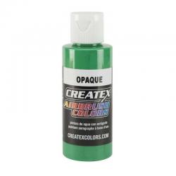 CREATEX 60 ML Colore coprente aerografo 5205 OPAQUE LIGHT GREEN - VERDE CHIARO