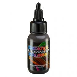 Illustration Colors - colore aerografo 506201 BURNT UMBER - TERRA D'OMBRA 30 ML