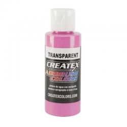 CREATEX 60 ML Colore trasparente aerografo 5121 FLAMINGO PINK - ROSA FENICOTTERO