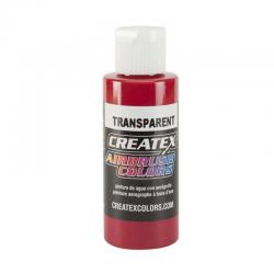 CREATEX 60 ML Colore trasparente aerografo 5138 CARMINE - ROSSO CARMINIO