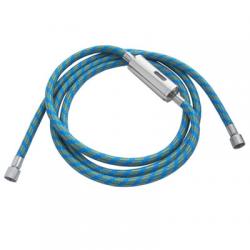 Tubo aria telato Fengda 3 m attacco 1/8"-1/8" filtro anticondensa