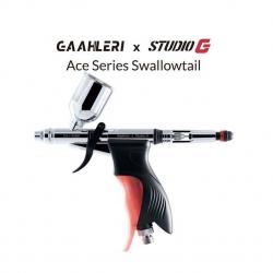 Aerografo Gaahleri Ace Series Swallowtail x Studio G 0.28 - 0.5 - 0.7 mm doppia azione