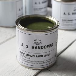 A.S. HANDOVER Enamel vernice pinstriping e signwriting 250 ml OLIVE GREEN