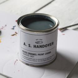 A.S. HANDOVER Enamel vernice pinstriping e signwriting 250 ml GRAPHITE GREY