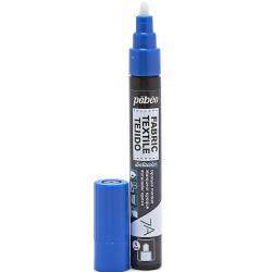 PENNARELLO 7A 4 mm Pebeo Colore per tessuto  BLUE