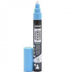 PENNARELLO 7A 4 mm Pebeo Colore per tessuto PASTEL BLUE - BLU PASTELLO