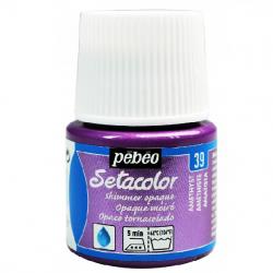 Pebeo Setacolor OPAQUE MOIRE' Colore per tessuto 45 ml  AMETHYST - AMETISTA