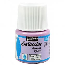 Pebeo Setacolor OPAQUE Colore per tessuto 45 ml  LILAC - LILLA