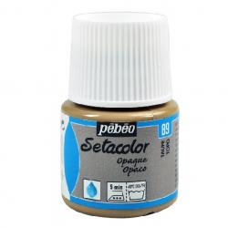 Pebeo Setacolor OPAQUE Colore per tessuto 45 ml  TAUPE - TORTORA