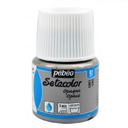 Pebeo Setacolor OPAQUE Colore per tessuto 45 ml  GREY - GRIGIO