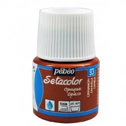 Pebeo Setacolor OPAQUE Colore per tessuto 45 ml  CINNAMON - CANNELLA