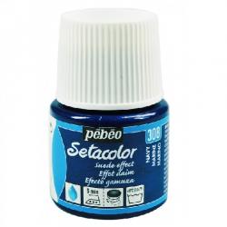 Pebeo Setacolor SUEDE EFFECT Colore per tessuto 45 ml  NAVY BLUE