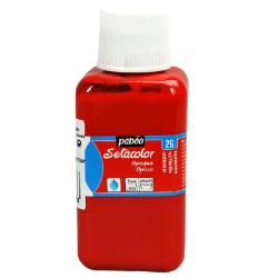 Pebeo Setacolor OPAQUE Colore per tessuto 250 ml  VERMILION - ROSSO VERMIGLIO