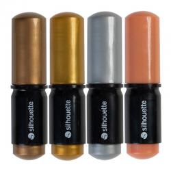 4 penne colori metallizzati per Plotter Cameo, Portrait e Curio