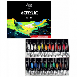 Colori acrilici Paint Set - ROSA Gallery - 24 colori 20 ml