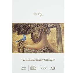 Blocco 10 fogli per pittura olio SMLT Art A3 - 230 g/mq 3TS-10(230)PRO