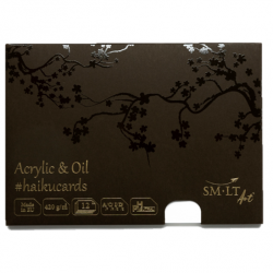 12 carte per acquerello 100% cotone SMLT Art - 420 g/mq  BC-12(420)/OA