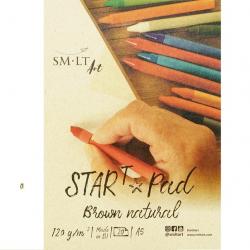 Blocco 20 fogli per disegno SMLT Art A5 - 120 g/mq 5ES-20(120)NTB/FSC