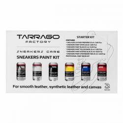 TARRAGO Sneakers Paint Colore per pelle e tessuto STARTER KIT