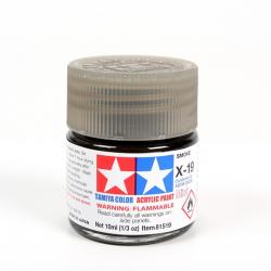Tamiya colore acrilico lucido 10 ml X-19 SMOKE
