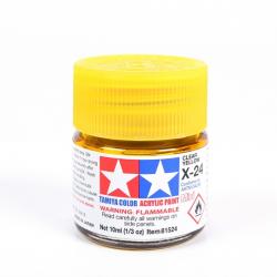 Tamiya colore acrilico lucido 10 ml X-24 CLEAR YELLOW