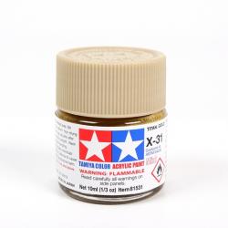 Tamiya colore acrilico lucido 10 ml X-31 TITANIUM GOLD
