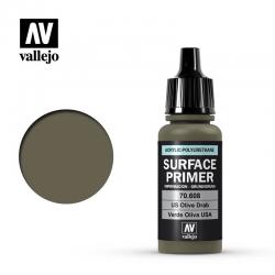 Primer acrilico poliuretanico Vallejo 17 ml VERDE OLIVA U.S. PRIMER