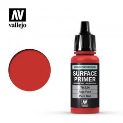 Primer acrilico poliuretanico Vallejo 17 ml PURE RED PRIMER