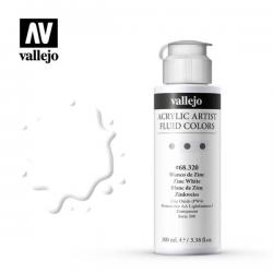 Vallejo Acrylic Artist Fluid Colors 100 ml colore ZINC WHITE