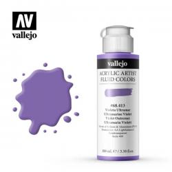 Vallejo Acrylic Artist Fluid Colors 100 ml colore ULTRAMARINE VIOLET