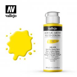 Vallejo Acrylic Artist Fluid Colors 100 ml colore HANSA OPAQUE YELLOW