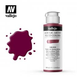 Vallejo Acrylic Artist Fluid Colors 100 ml colore QUINACRIDONE VIOLET