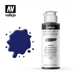 Vallejo Acrylic Artist Fluid Colors 100 ml colore ANTHRAQUINONE BLUE
