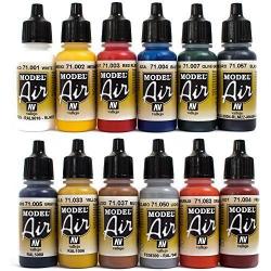 Vallejo Model Color SET DA 12 COLORI