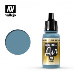 Vallejo MODEL AIR 17 ml colore AMT-7 GREYISH BLUE