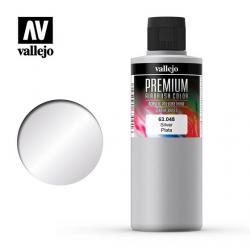 Vallejo PREMIUM RC 200 ml colore SILVER