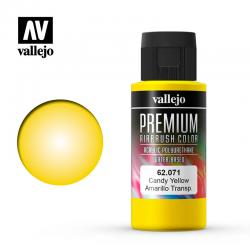 Vallejo PREMIUM RC 60 ml colore CANDY YELLOW