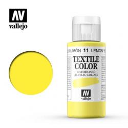 Vallejo TEXTILE 60 ml colore LEMON YELLOW