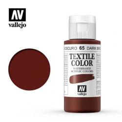 Vallejo TEXTILE 60 ml colore DARK BROWN