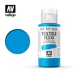 Vallejo TEXTILE 60 ml colore FLUO BLUE