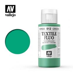 Vallejo TEXTILE 60 ml colore FLUO GREEN