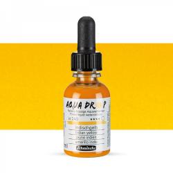 AQUA DROP Schmincke 30 ml colore aerografo 240 INDIAN YELLOW - GIALLO INDIANO