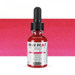 AQUA DROP Schmincke 30 ml colore aerografo 360 RUBY RED - ROSSO RUBINO
