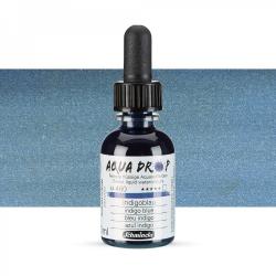 AQUA DROP Schmincke 30 ml colore aerografo 460 INDIGO BLUE - BLU INDACO