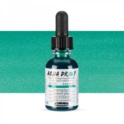 AQUA DROP Schmincke 30 ml colore aerografo 500 EMERALD GREEN - VERDE SMERALDO