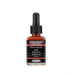 AERO COLOR TOTAL COVER Schmincke 28 ml colore aerografo 867 ENGLISH RED