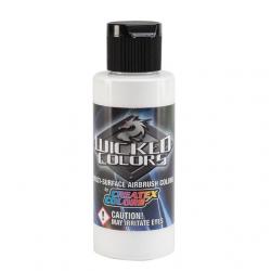 Createx Wicked 60 ml colore aerografo W001 WHITE - BIANCO