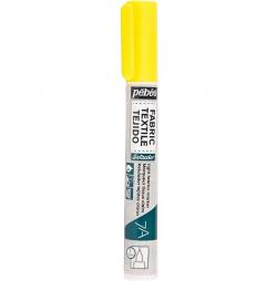 PENNARELLO 7A 1 mm Pebeo Colore per tessuto YELLOW - GIALLO